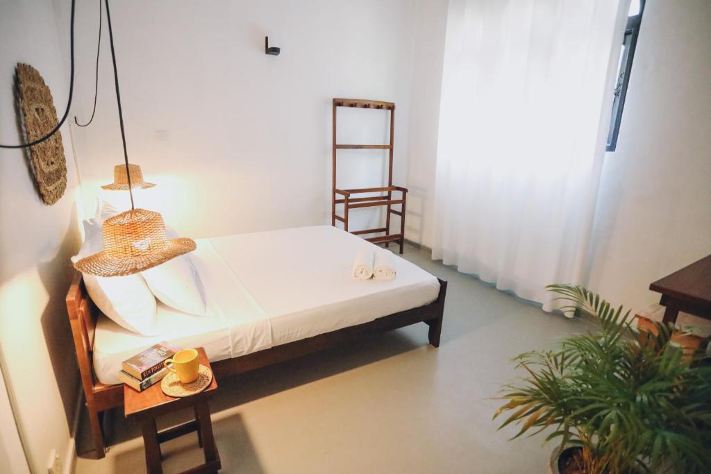 Postel nebo postele na pokoji v ubytování Island Diaries Hostel