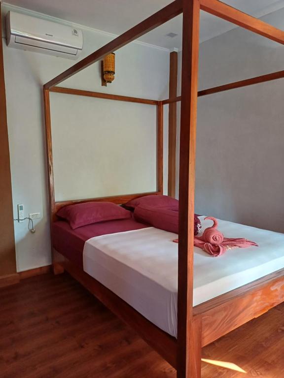 Postel nebo postele na pokoji v ubytování Asim Paris Guesthouse & jungle trekking
