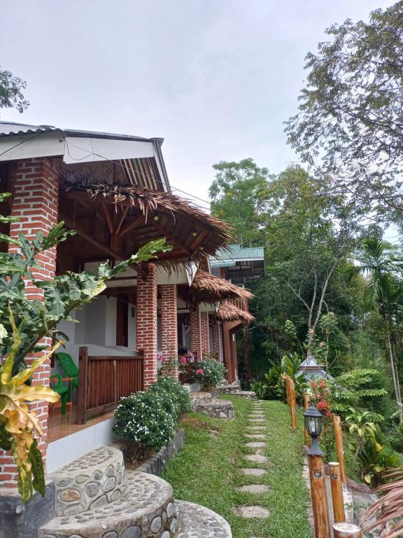 Zahrada ubytování Asim Paris Guesthouse & jungle trekking