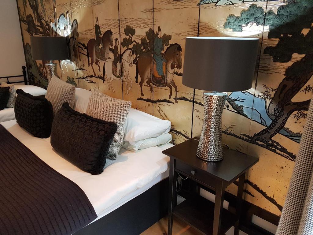 Posezení v ubytování Boat House Super Suites