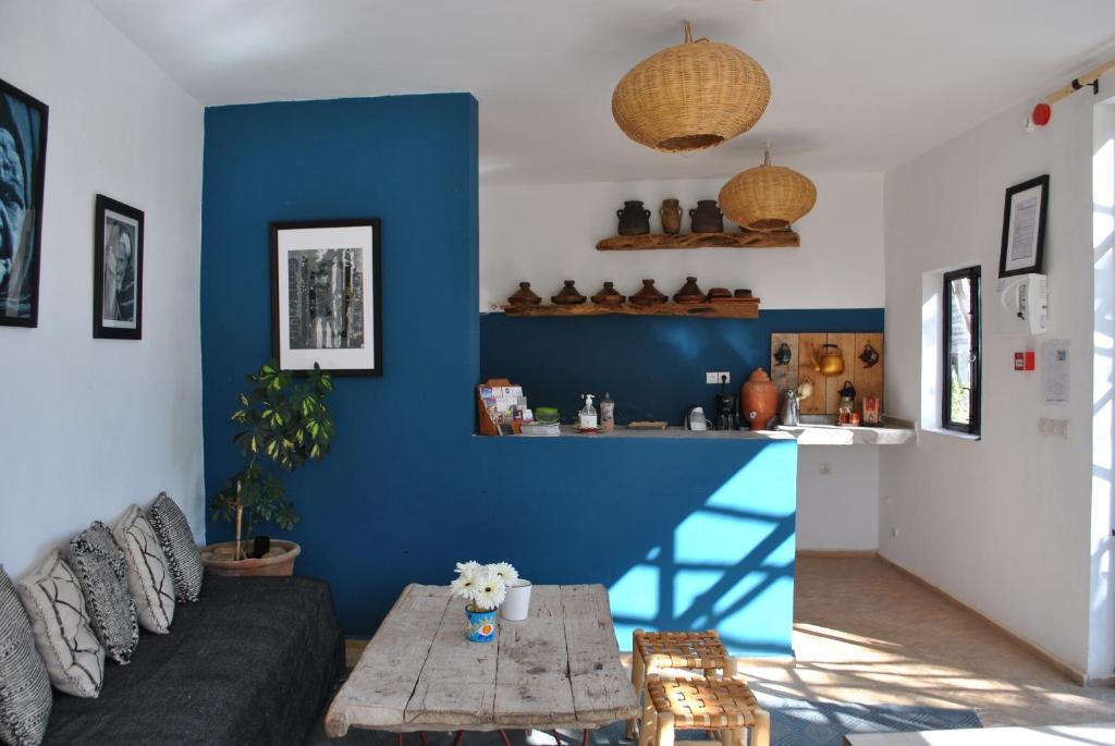 Posezení v ubytování Maison Sidi et Lalla