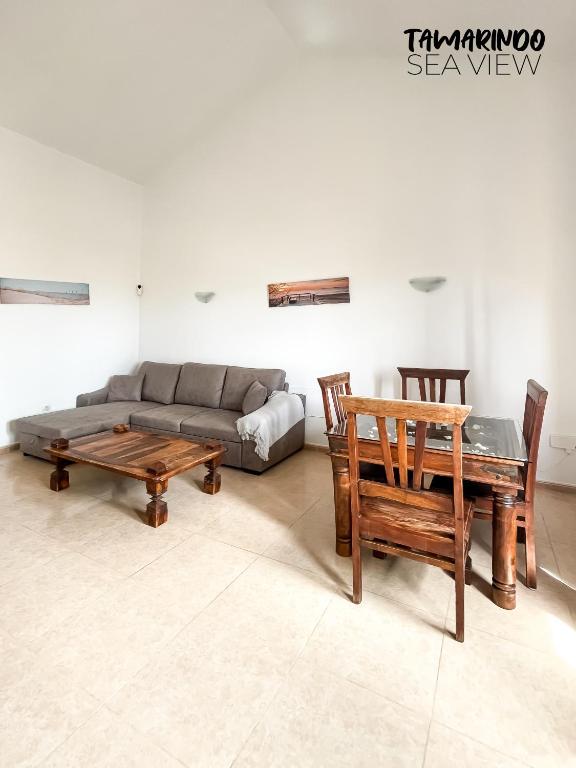 Posezení v ubytování B-Rent Tamarindo amazing sea view