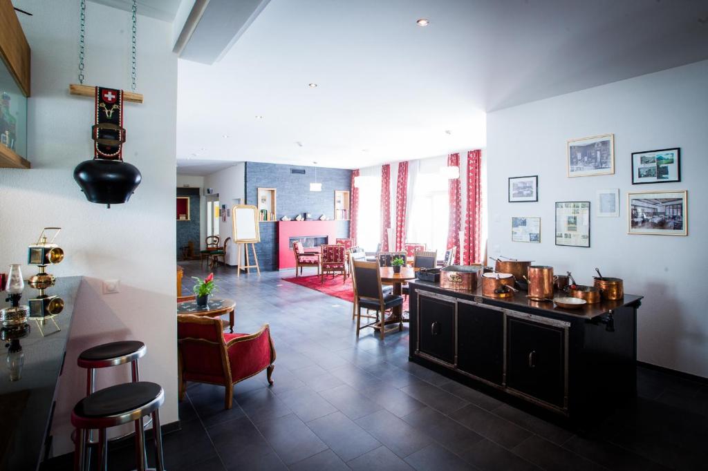 Posezení v ubytování Carlton-Europe Vintage Adults Hotel