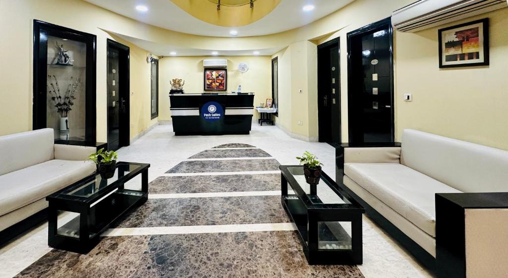 Posezení v ubytování Posh Suites - Golf Course Road