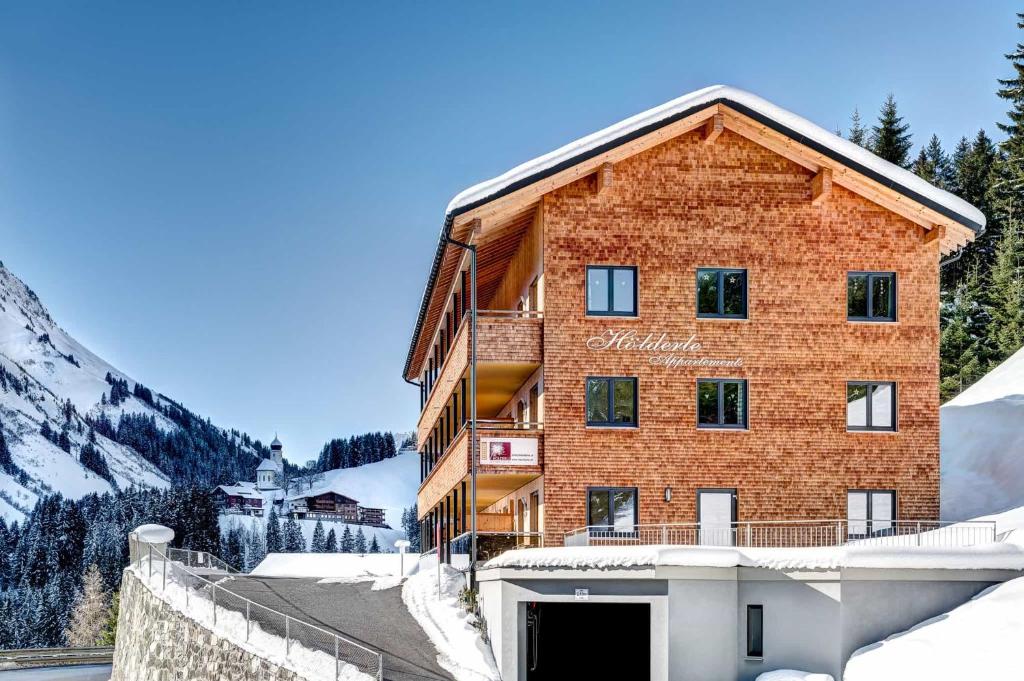 Výhľad na hory alebo výhľad na hory priamo z apartmánu