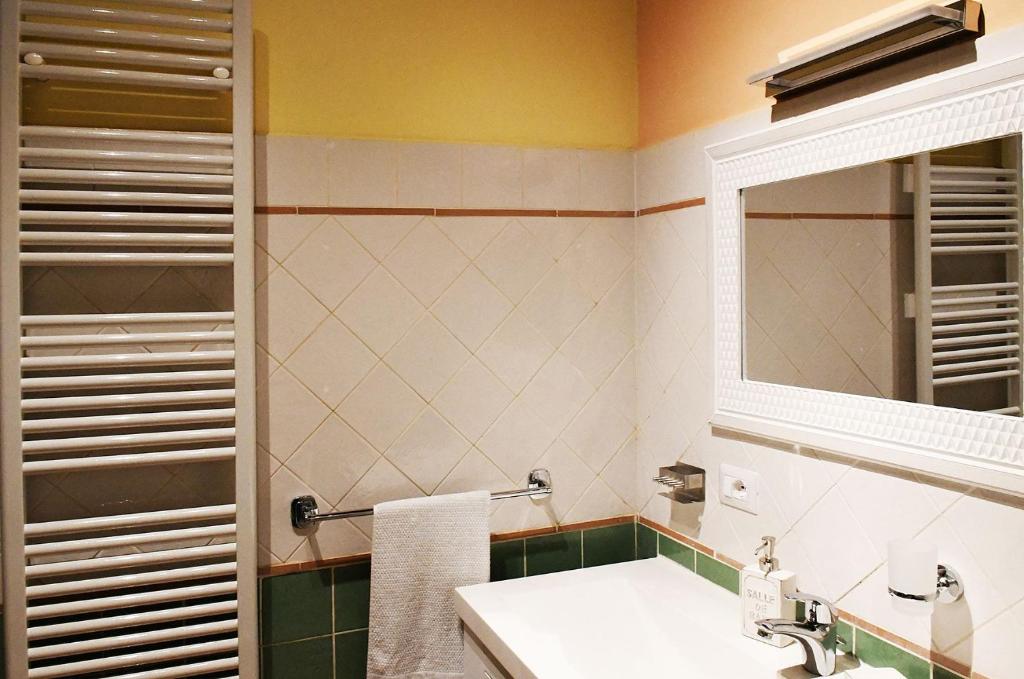 Koupelna v ubytování La Palette