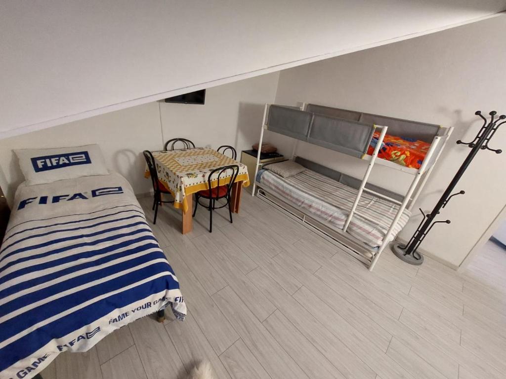 Cama o camas de una habitación en Nido di Stella