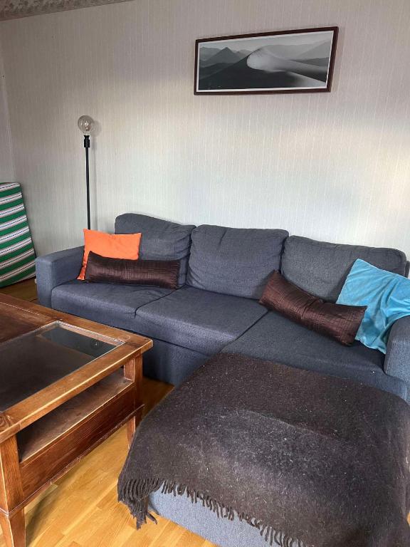 Posezení v ubytování Strandvägen 6A Ragnhild