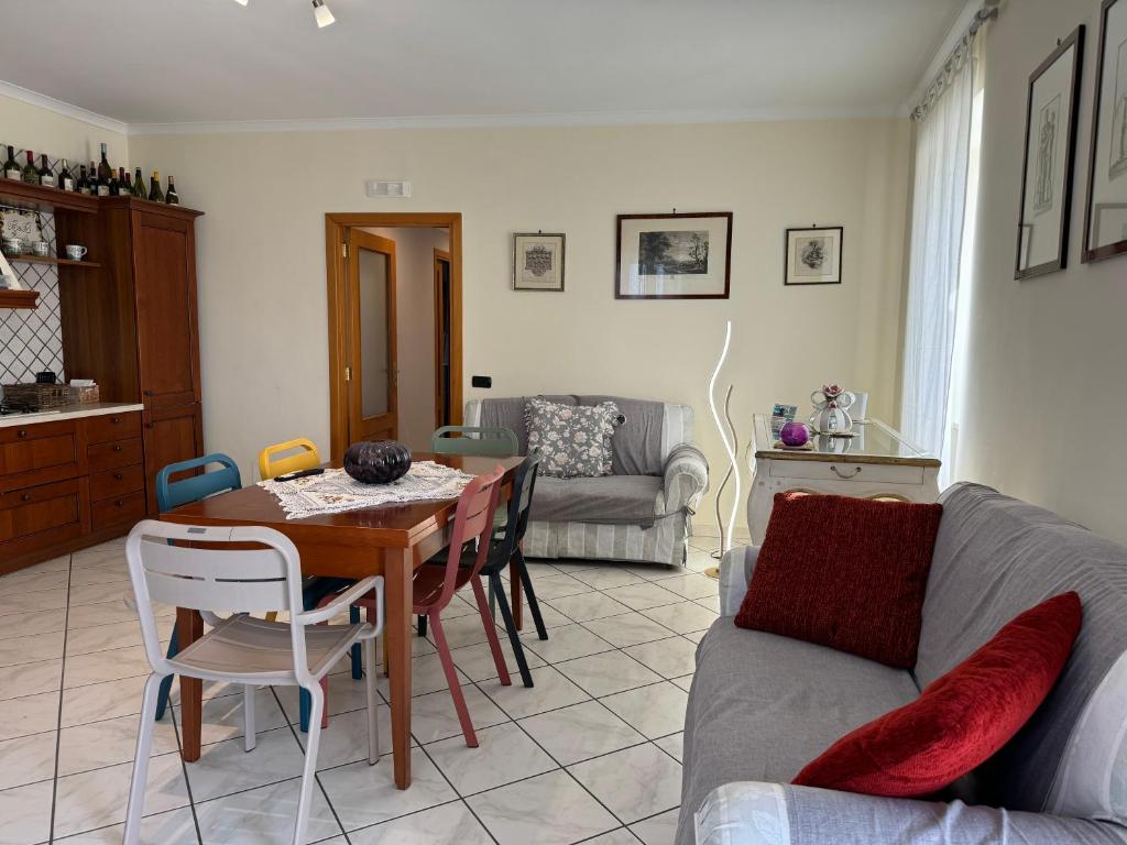 Posezení v ubytování B&B Eracle