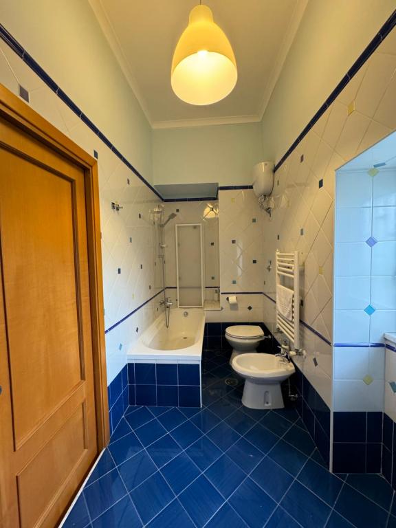 Koupelna v ubytování B&B Eracle