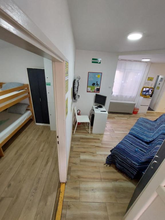 Postel nebo postele na pokoji v ubytování Hostel Inn Downtown