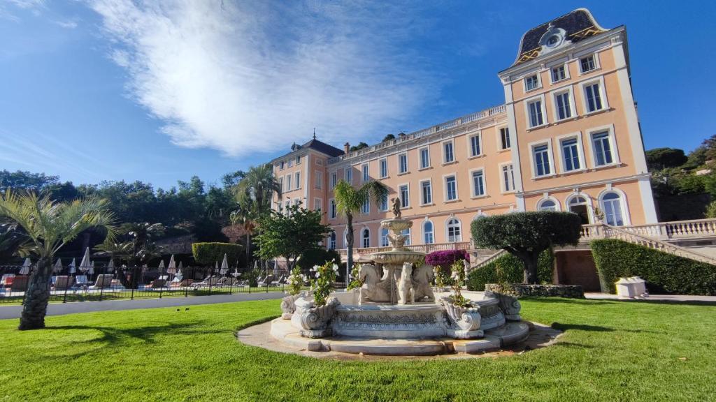 Zahrada ubytování Hôtel l'Orangeraie