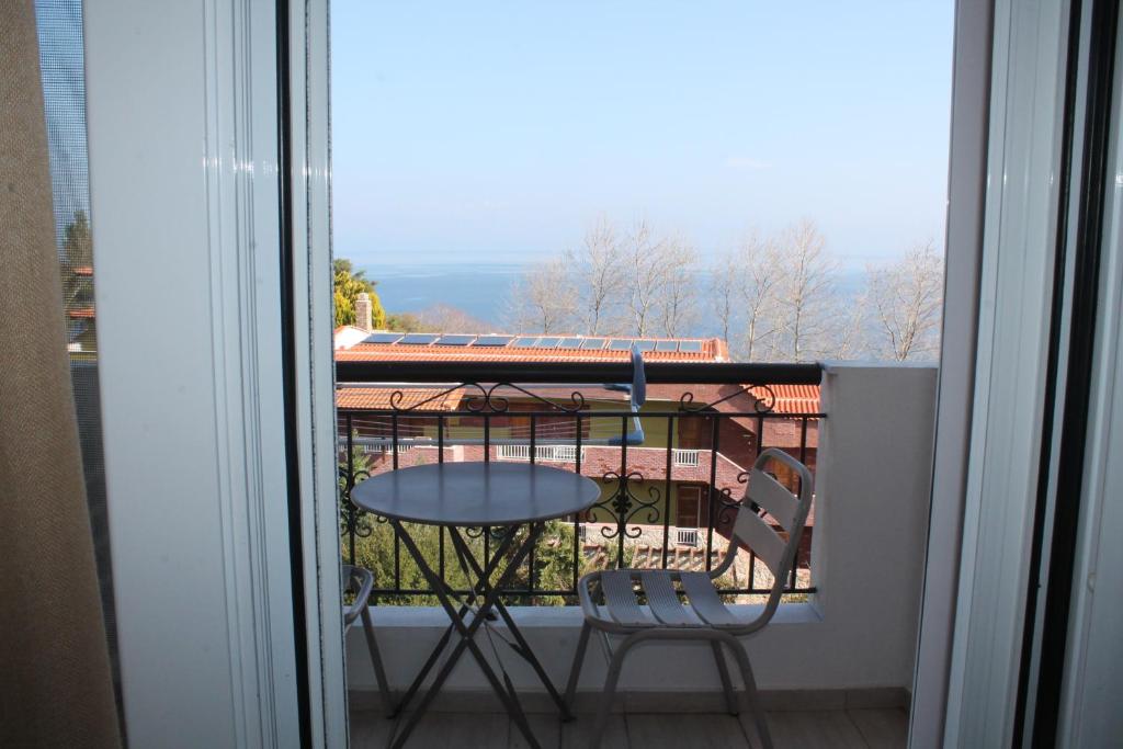 Balkón nebo terasa v ubytování Hotel Paradise