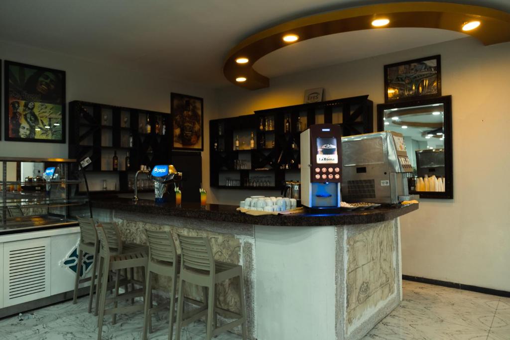 Nápoje v ubytování Scylax Hotels Mahmutlar