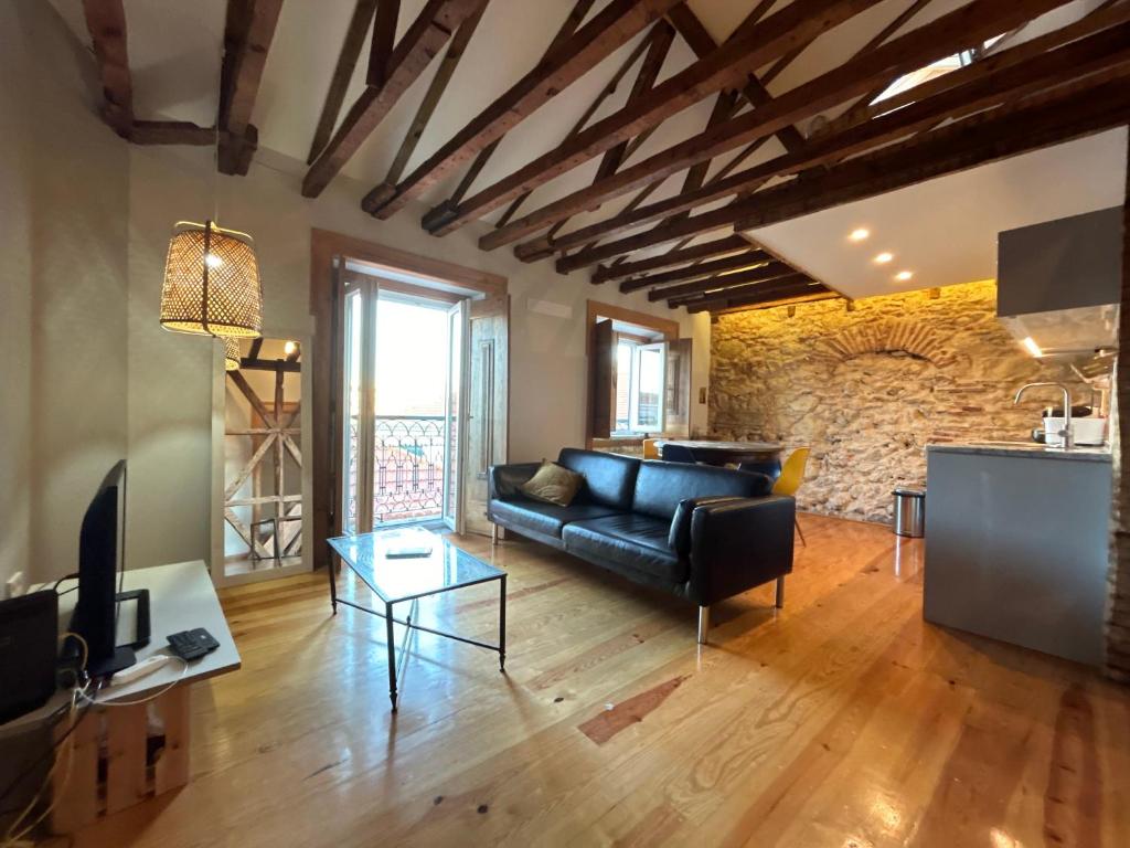 O zonă de relaxare la Chiado Top Loft
