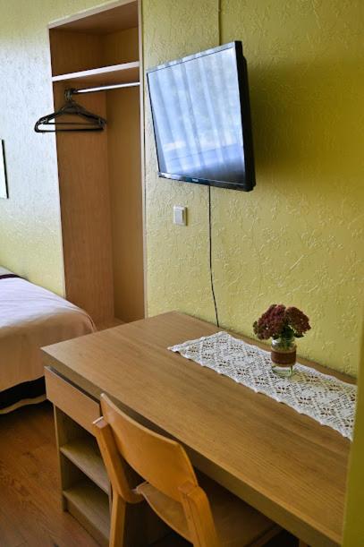 TV a/nebo společenská místnost v ubytování Vinni Hostel