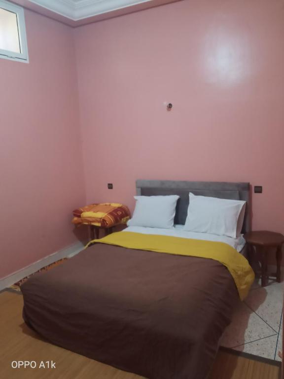 Postel nebo postele na pokoji v ubytování chez l'habitant amazigh