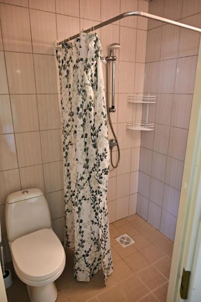 Koupelna v ubytování Vinni Hostel