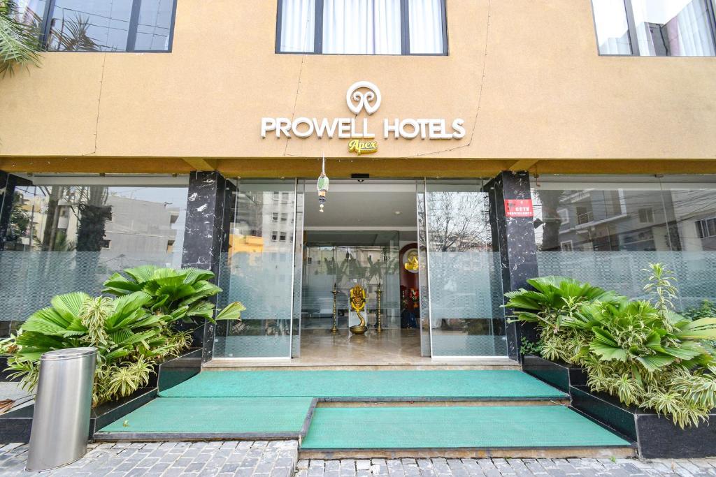 Exteriér nebo vchod ubytování FabHotel Prime Prowell Apex - Nr KIMS Hospital, Hitech City