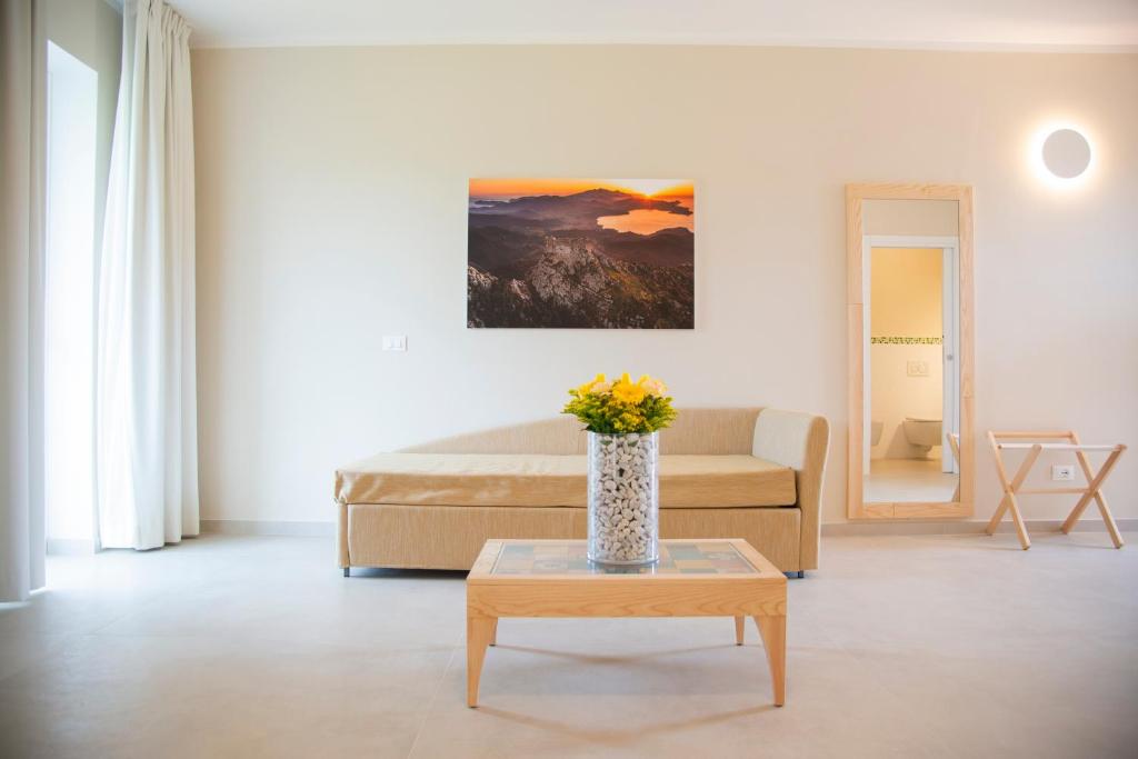 Posezení v ubytování Hotel Fabricia