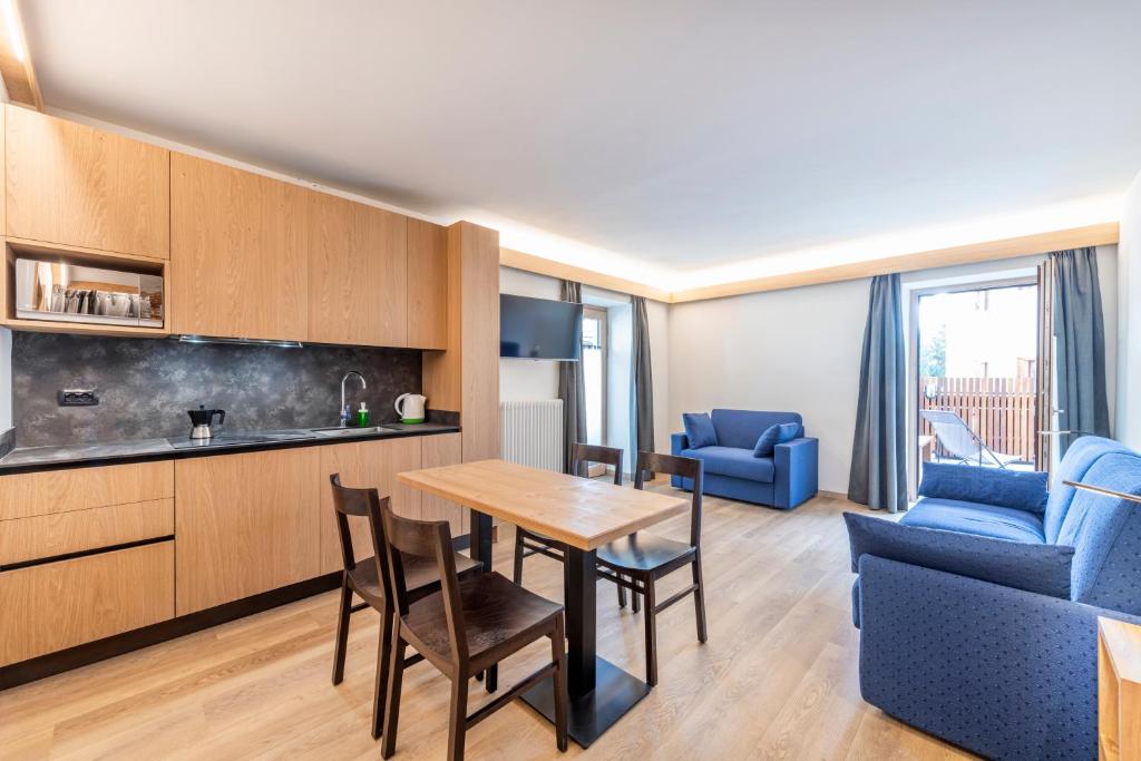 A kitchen or kitchenette at Residence Nevegall
