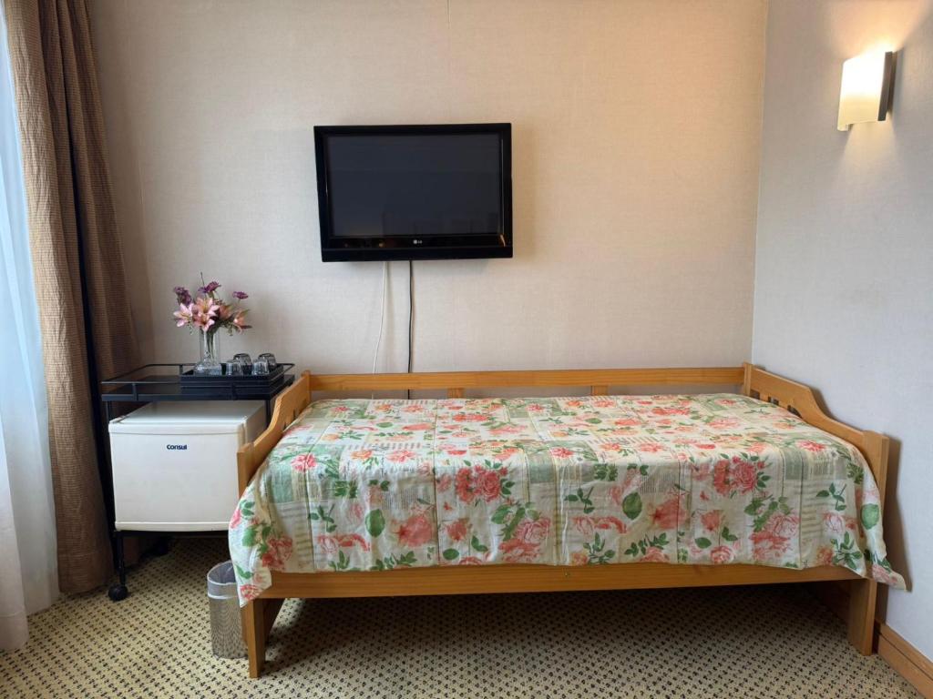 Postel nebo postele na pokoji v ubytování Flat Guarulhos - 2