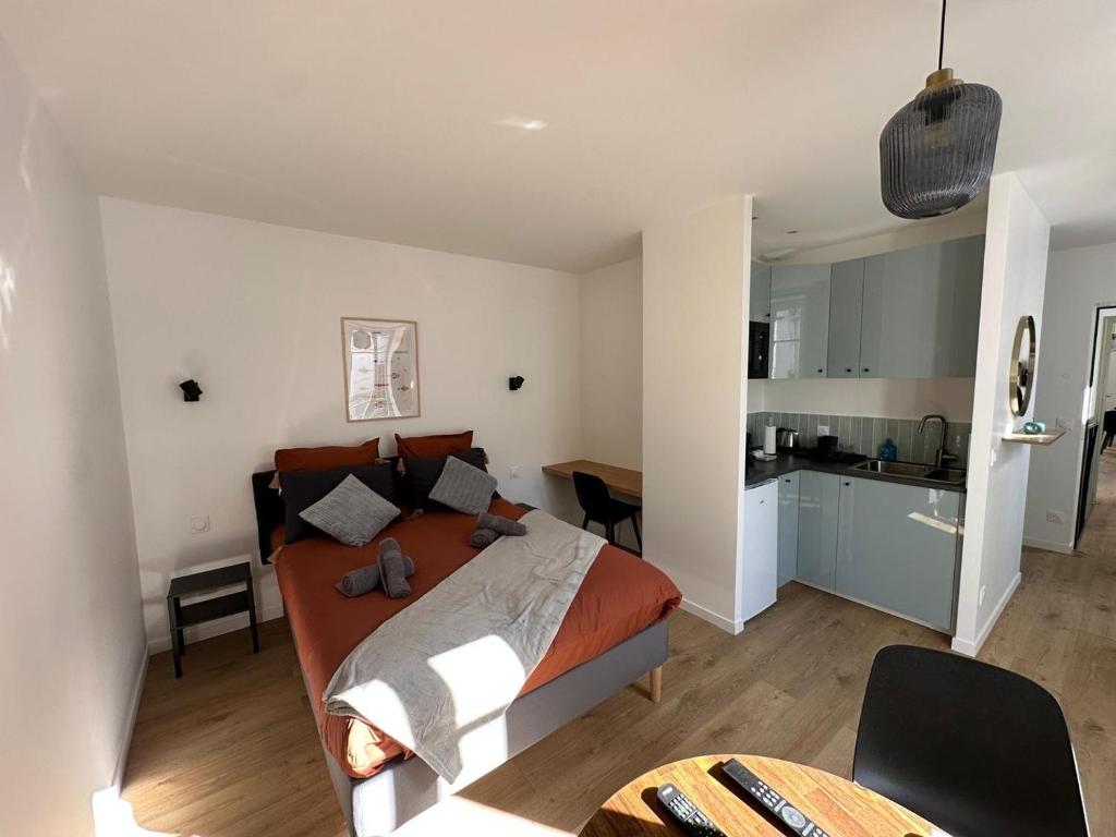Η κουζίνα ή μικρή κουζίνα στο GuestReady - Charming Stay near Paris