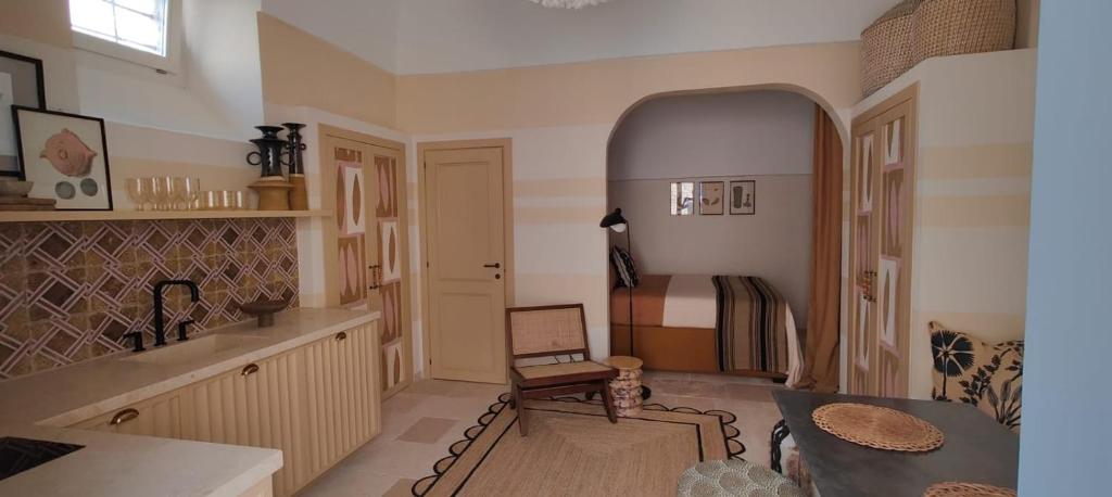 Гостиная зона в Dimora Cocchi in Corte