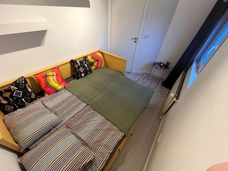 Postel nebo postele na pokoji v ubytování Luk House