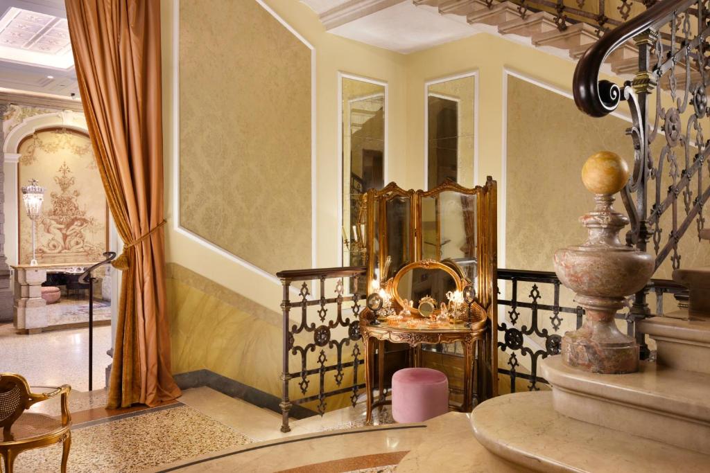 Posezení v ubytování Château Monfort - Relais & Châteaux