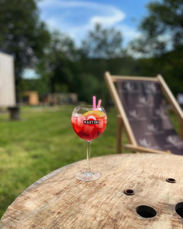 Nápoje v ubytování Glamping Pod Lipami