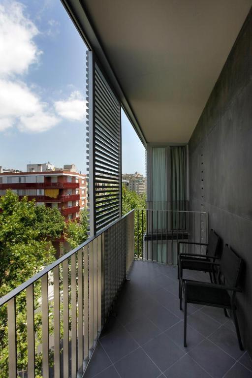 Balkón alebo terasa v ubytovaní Fisa Rentals Les Corts Apartments