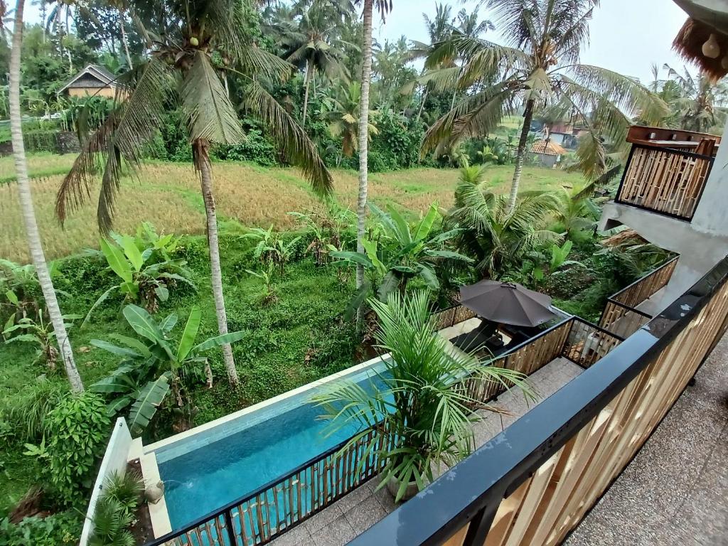 Zahrada ubytování Bali View Ubud Hotel