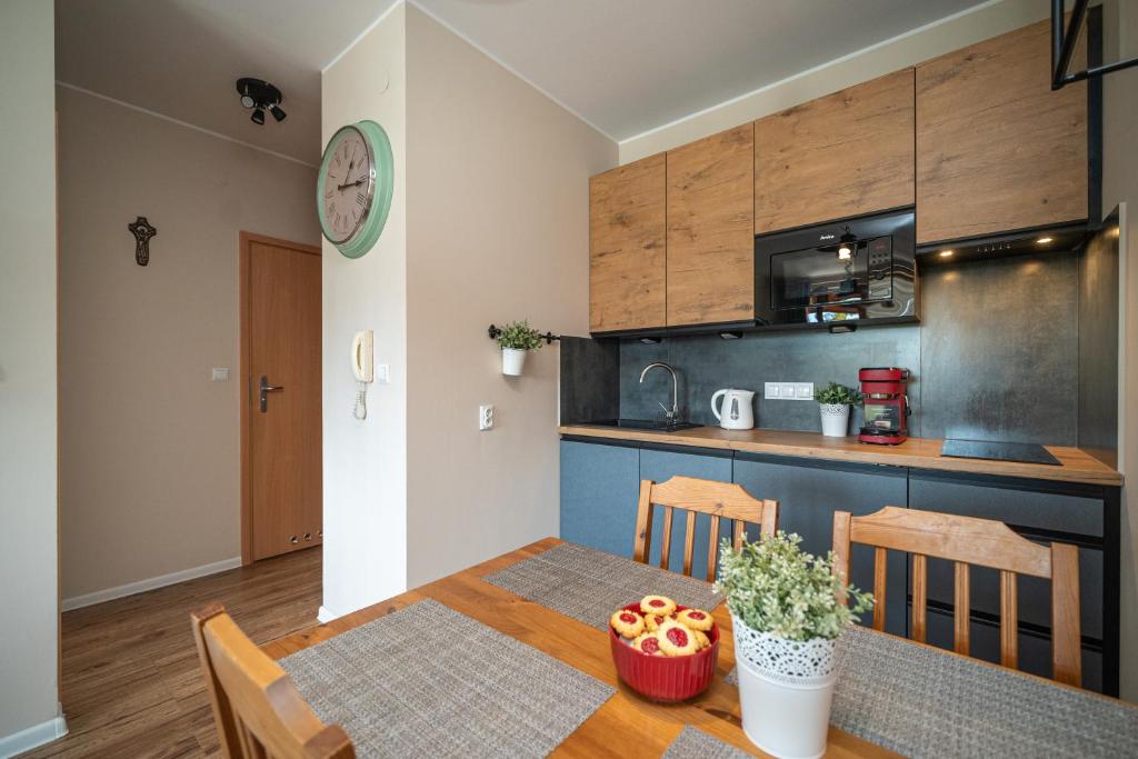 Kuchyňa alebo kuchynka v ubytovaní Apartamenty Viva Maria Zakopane