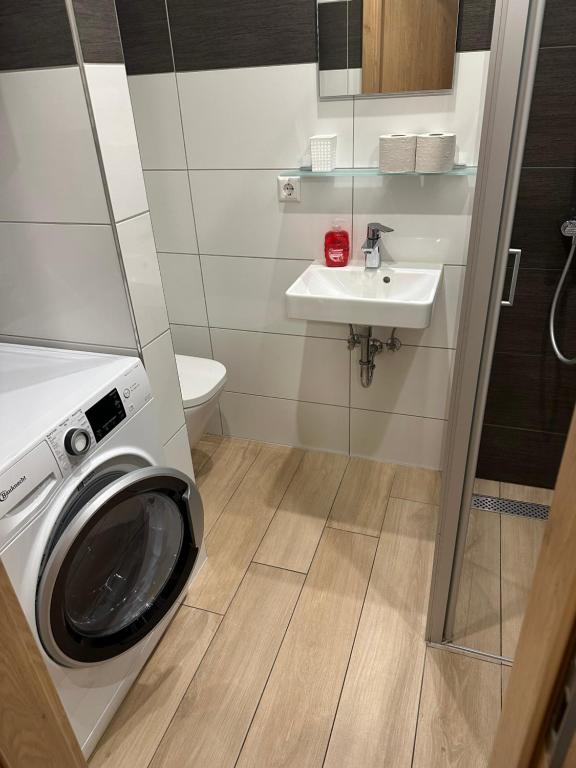 Koupelna v ubytování Hotel Kreuz Renchen