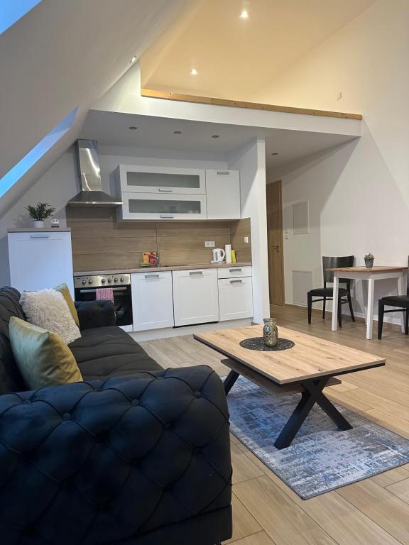 Kuchyň nebo kuchyňský kout v ubytování Hotel Kreuz Renchen