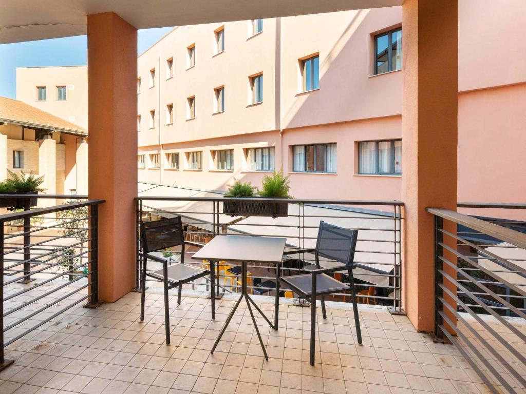 Balkón nebo terasa v ubytování B&B Hotel Roma Tuscolana San Giovanni