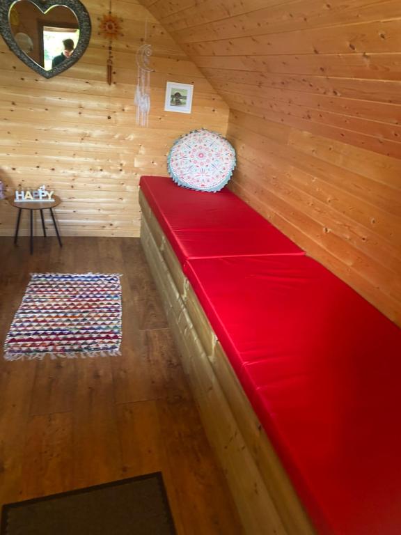 Postel nebo postele na pokoji v ubytování The Hideaway Muff