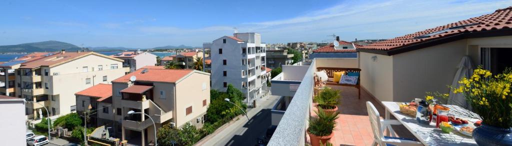 Nespecifikovaný výhled na hory nebo výhled na hory při pohledu z bed and breakfast