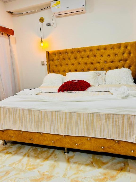 Postel nebo postele na pokoji v ubytování Hotel Glorial