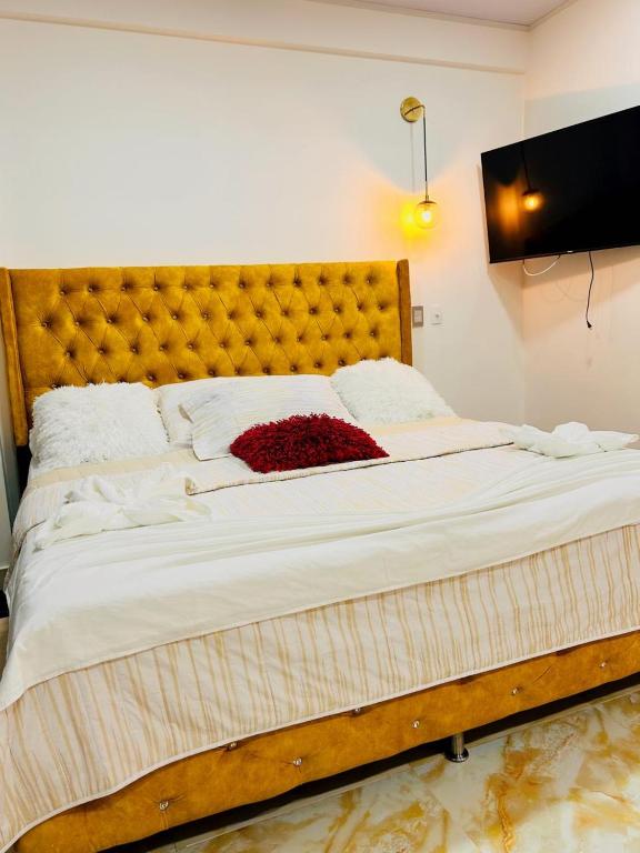 Postel nebo postele na pokoji v ubytování Hotel Glorial