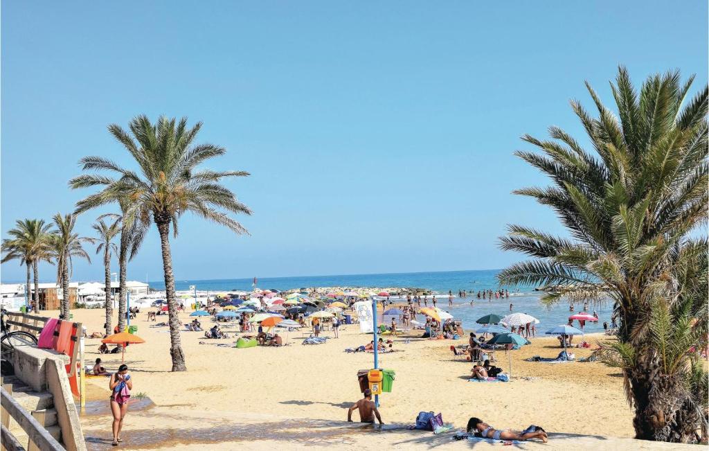 A beach at or near the holiday home