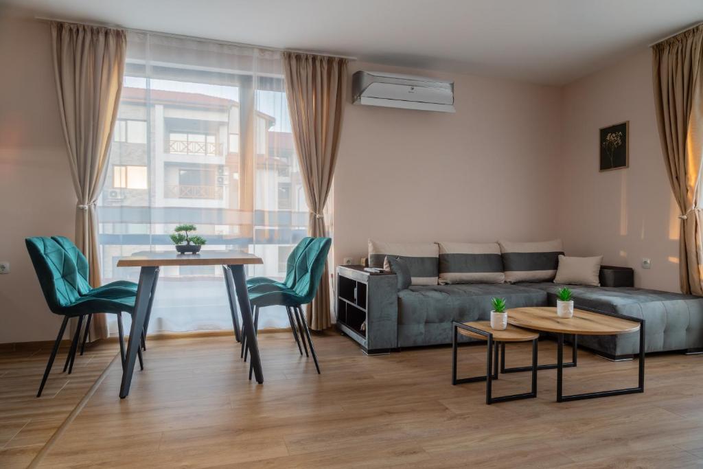 Χώρος καθιστικού στο Artemida Apartment