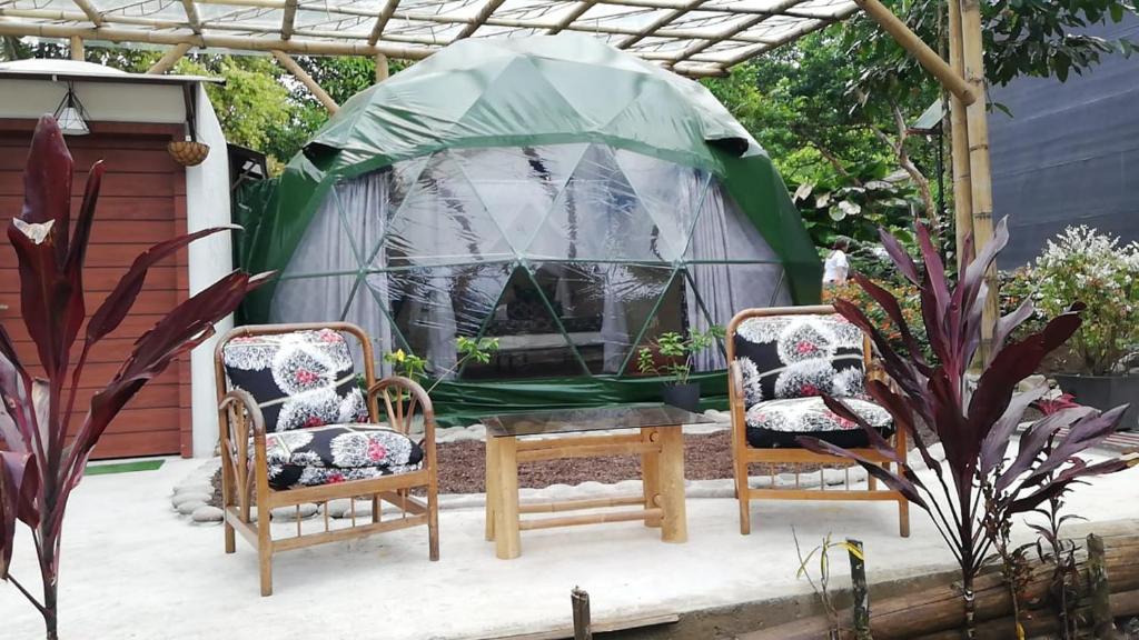 Zahrada ubytování Suites Casa ColibrÍ