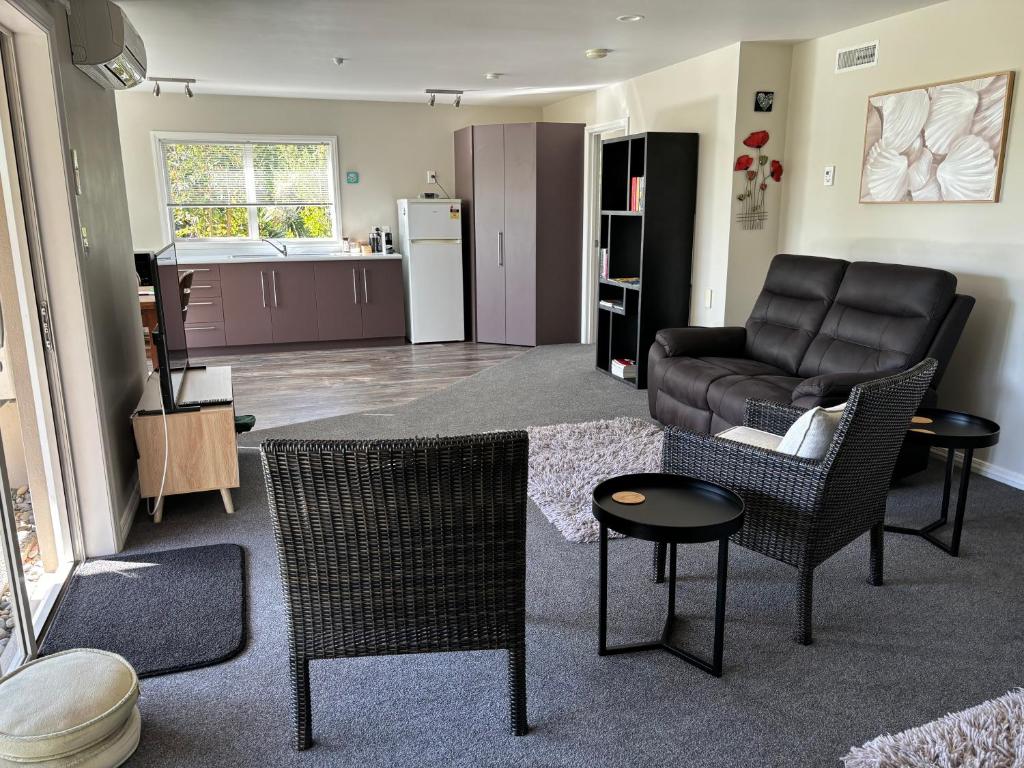 Istumisnurk majutusasutuses Private Guest Suite