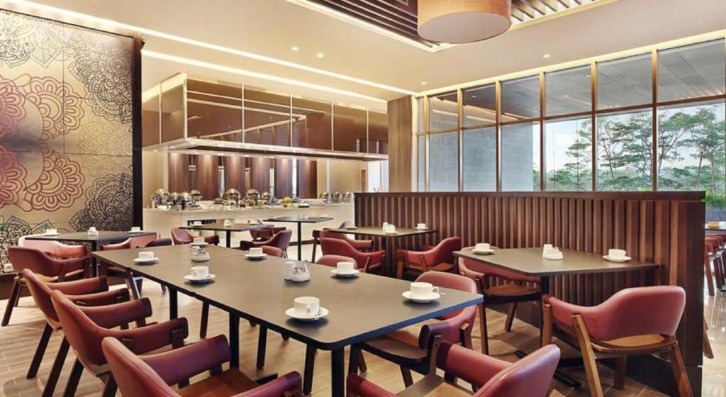 Posezení v ubytování Mercure Karawang