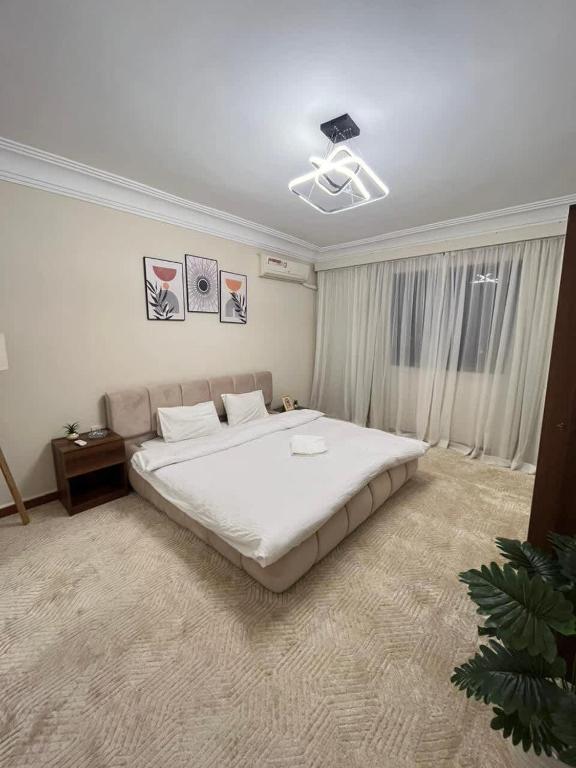 Letto o letti in una camera di Zamalek Taha Hussein open view