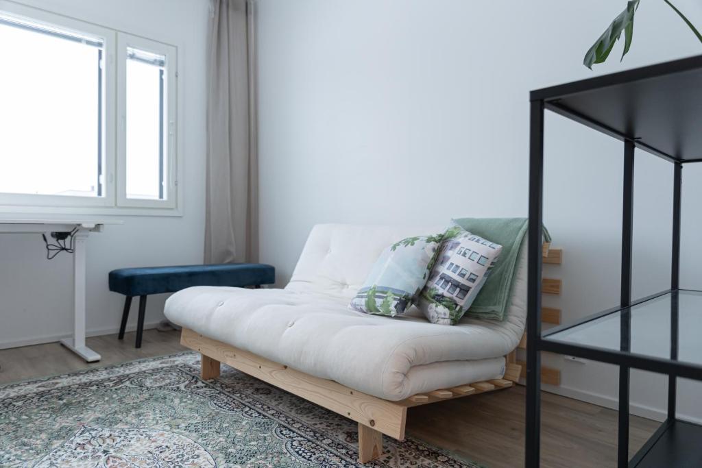 Posezení v ubytování Snow Heaven Suites