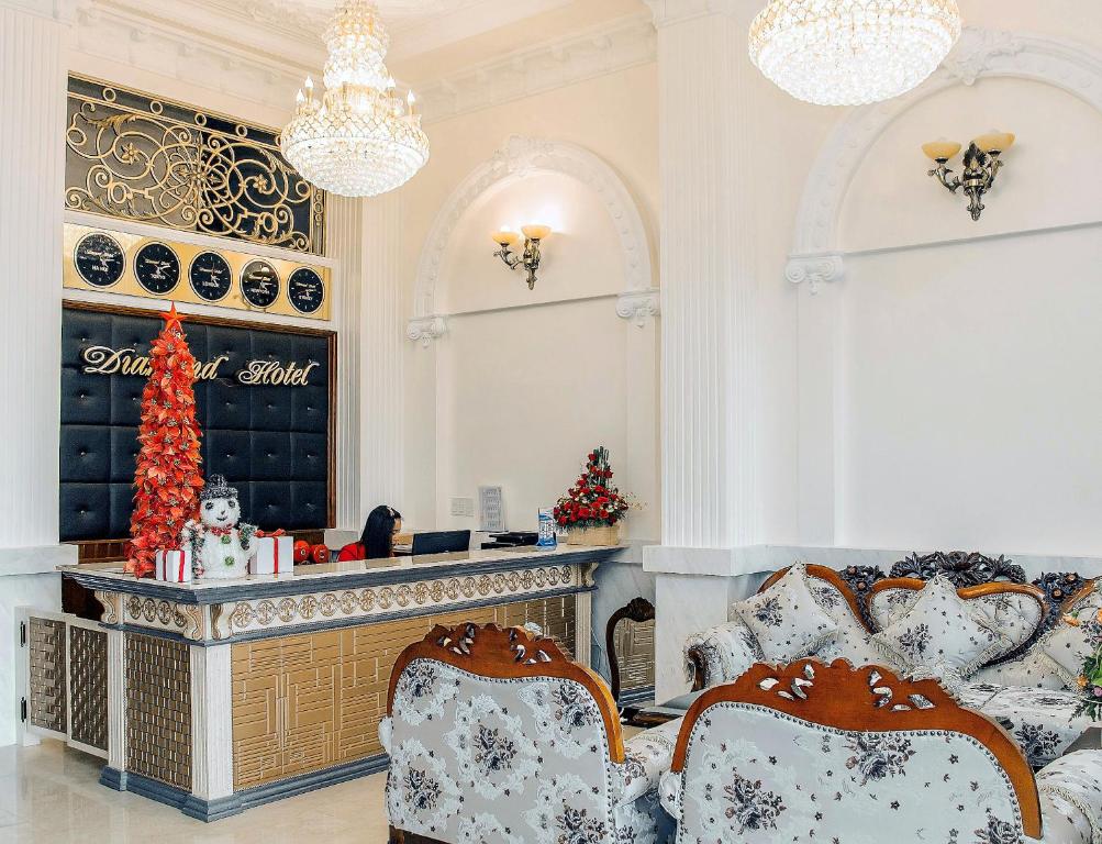 Posezení v ubytování Diamond Hotel