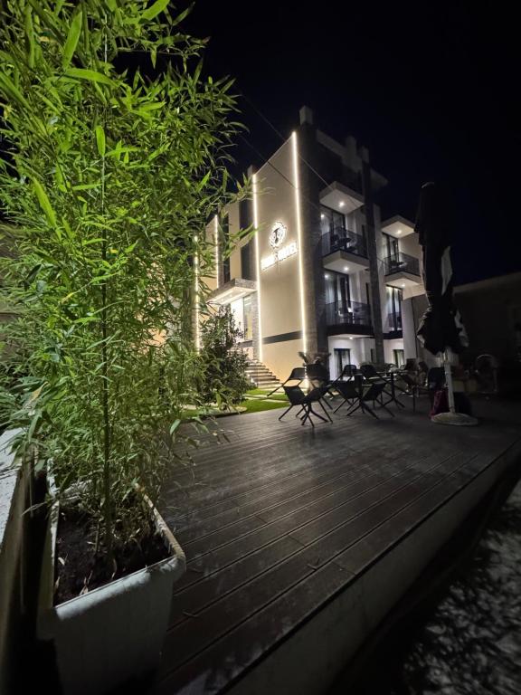 Budova, kde se hotel nachází